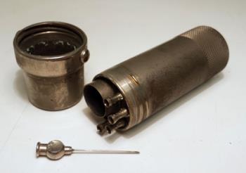 Sterilizer case, Steam, for syringe and needles